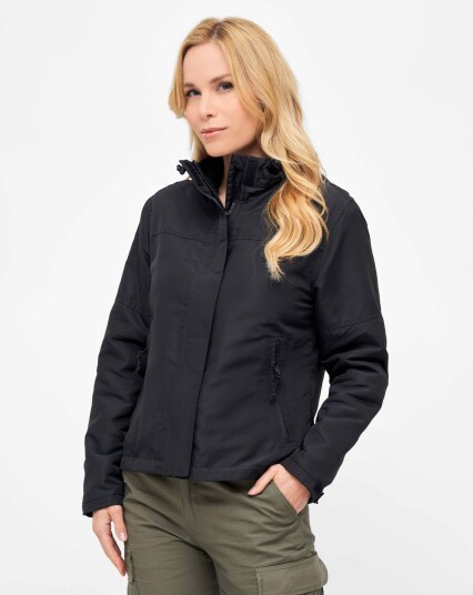 Brandit Windbreaker Frontzip för kvinnor Svart