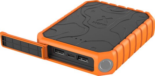 Xtorm XR201 Rugged Powerbank 10000 mAh IP65 20W USB-C Svart/Oransje Xtorm XR201 Rugged Powerbank 10000 mAh IP65 20W USB-C Svart/Oransje