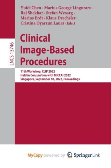 Clinical Image Based Procedures