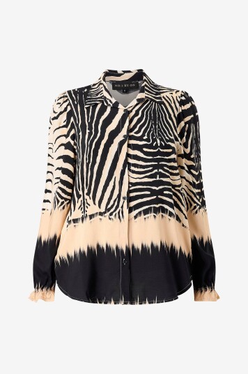 NO. 1 BY OX Skjorte Shirt LS And Elastic Cuffs Flair Edge Flerfarget NO. 1 BY OX Skjorte Shirt LS And Elastic Cuffs Flair Edge Flerfarget