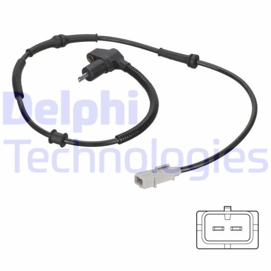 Sensor, ABS DELPHI SS20811