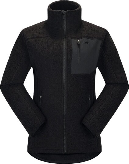 Skogstad W Hjertås Pilefleece Jakke Black 36