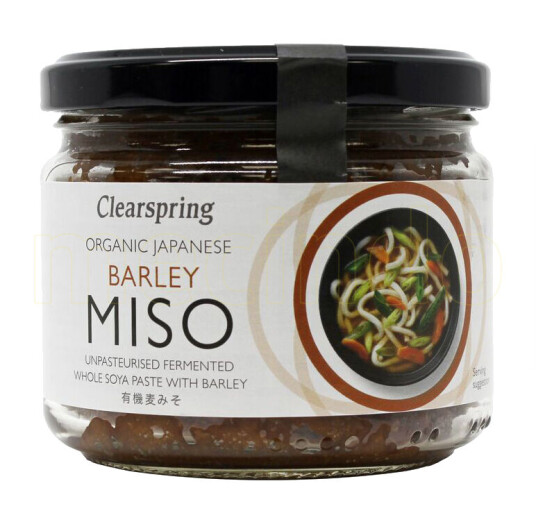 Clearspring Bygg Miso Upasteurisert 300gram Clearspring Bygg Miso Upasteurisert 300gram