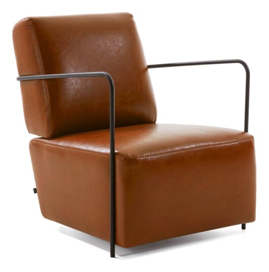 Kave Home Gamer Loungestol - Mørk brun Unoliving 1579886-01-0 1638469-01-0
