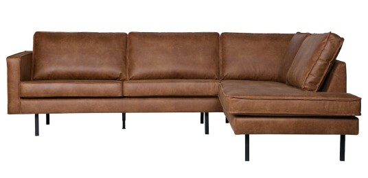 Bepurehome Rodeo Sofa m/høyrevendt sjese - Cognac 1732331-01-0 1732547-02-0