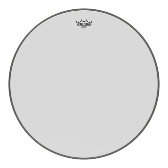 Remo Bb-1224-00- Emperor Smooth Hvit Bass Drumhead, 24"