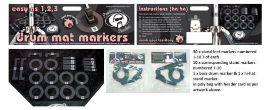 Protection Racket 9022-01 Markører Sort