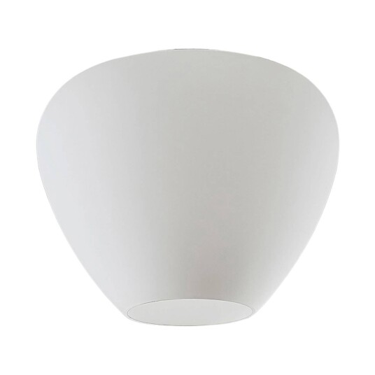 Lindby Glasstaklampe Bibiane, opalhvit Lindby Glasstaklampe Bibiane, opalhvit