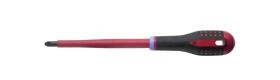 Bahco BE-8820S Pozidriv Skruetrækker 100mm med Ergonomisk Håndtak