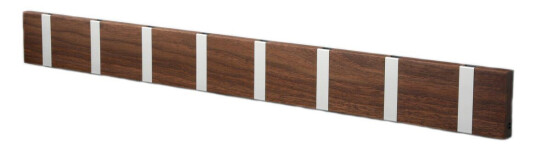 Loca Knax knaggrekke 80 cm oljet valn?tt-gr? Loca Knax knaggrekke 80 cm oljet valn?tt-gr?