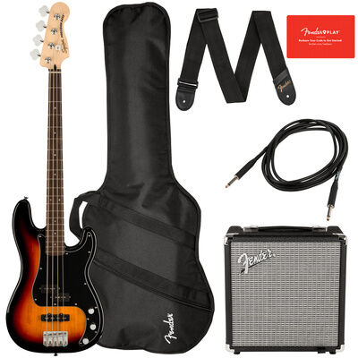 Squier Aff. P Bass PJ PACK 3-SB Squier Aff. P Bass PJ PACK 3-SB