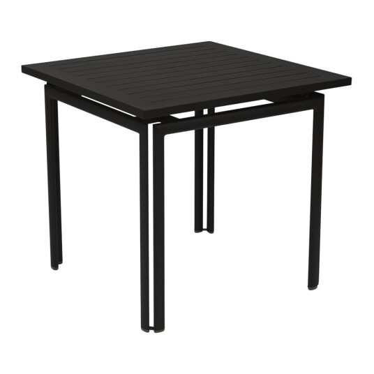 Fermob Costa Table 80x80 cm Liquorice 42