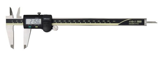Mitutoyo Absolute Aos Digimatic Skjutmått 500-152-30 0-200mm, 0,01mm, Flat Sticka, Friktionsrulle, Datautgång