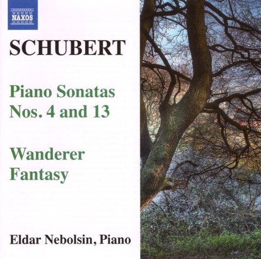 Schubert, Eldar Nebolsin  Piano Sonatas Nos. 4 And 13  Wanderer Fantasy CD