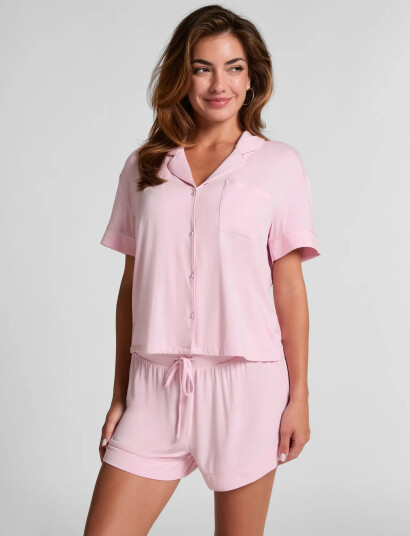 Hunkemöller Short Jersey Essential Pink XL
