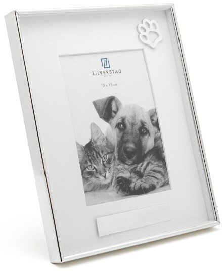 Zilverstad Memory 7553231 Bilderamme m/Paw + Passepartout 10x15cm Metall Zilverstad Memory 7553231 Bilderamme m/Paw + Passepartout 10x15cm Metall