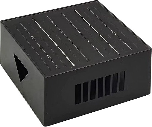 Ledlife Solcelle vegglampe IP54 sort roterbar firkantet skumringssensor Farge på huset : Svart Kulør : Varm Ledlife Solcelle vegglampe IP54 sort roterbar firkantet skumringssensor Farge på huset : Svart Kulør : Varm