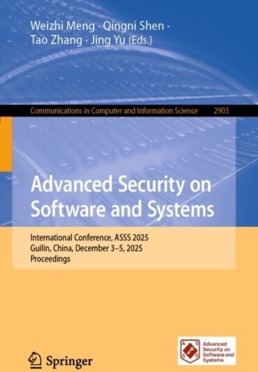 Advanced Security on Software and Systems