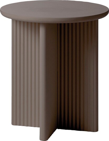 Håum City Sidebord Ø50 Brun