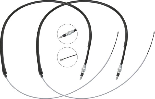 RIDEX 124C1097 Tautrekk håndbremse RIDEX 124C1097 Tautrekk håndbremse
