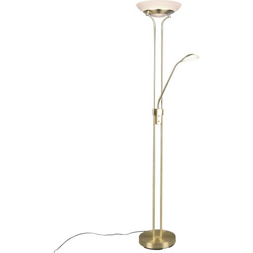 Trio Lighting Orson gulvlampe messing Trio Lighting Orson gulvlampe messing