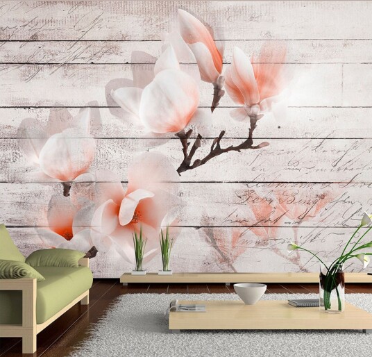Fototapet Subtlety Of The Magnolia 350x245 - Artgeist sp. z o. o.