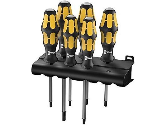 Wera 05024410001 Torx-skrutrekker Sett 6 Deler - Håndverktøy med Høy Slitestyrke