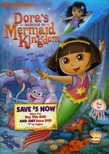Dora's Rescue In The Mermaid Kingdom DVD