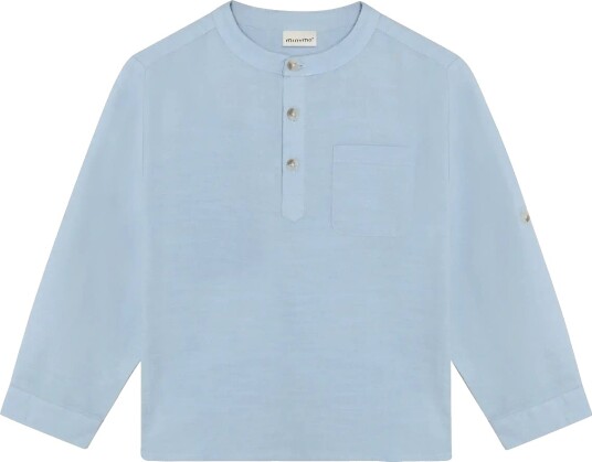 Minymo Shirt Ls Blue 152
