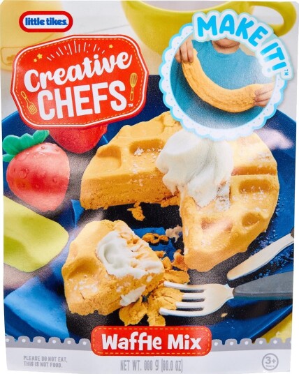 Little Tikes Lt Creative Chefs Waffle Mix Pdq Multi/patterned ONE SIZE