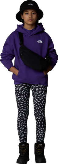 The North Face Vertical Graphic Oversized Hettegenser Barn Lilla 155 160