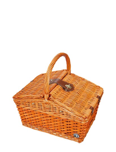 cilio Picknick Kurv Salerno   Brown   ONE SIZE