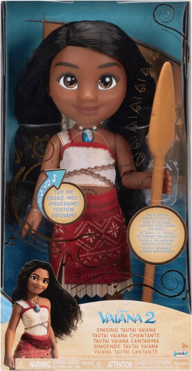 Princesses Disney Vaiana 2 Singing Vaiana Doll W/ Light-Up Oar 38Cm. Multi/patterned 38 CM Princesses Disney Vaiana 2 Singing Vaiana Doll W/ Light-Up Oar 38Cm. Multi/patterned 38 CM