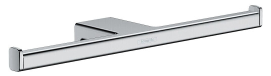 Hansgrohe AddStoris Toalettrullholder Dobbel Krom Hansgrohe AddStoris Toalettrullholder Dobbel Krom