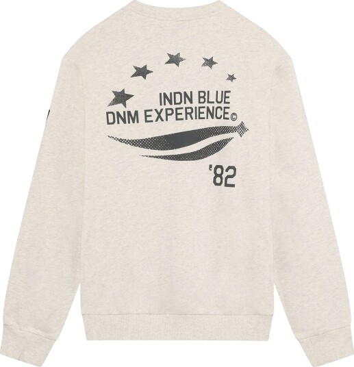 Indian Blue Jeans Collegegenser Loose Passform Sand Melert Indian Blue Jeans 16 år (176) Collegegenser Beige Grå