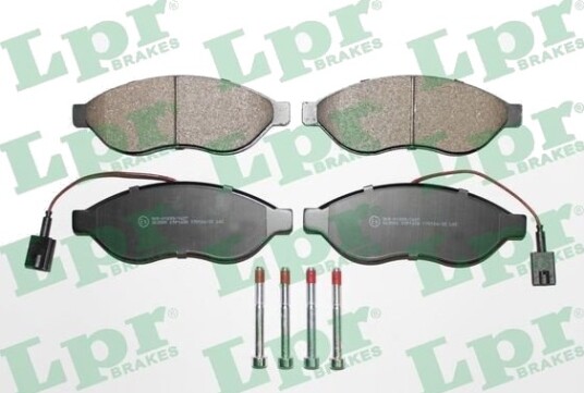 Bremseklosser sett SAMKO 5SP1698