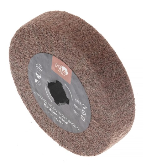 PELA 513527 Slipenylontromme 115x25 mm #240 Maskintilbehør & forbruk