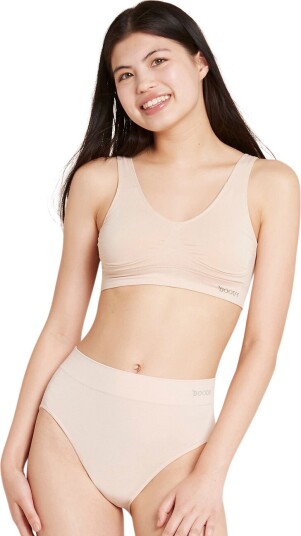 Boody Bambus BH med Innlegg Nude Str. M 1 Stk