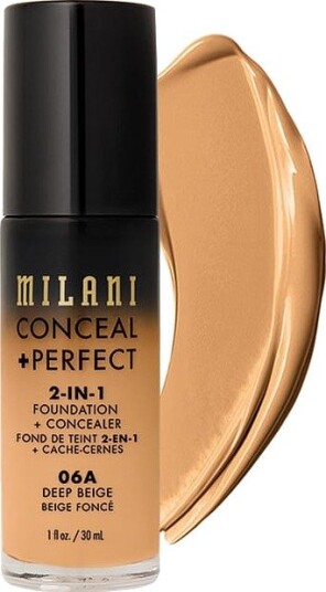 Conceal + Perfect 2-In-1 Foundation 06A Deep Beige