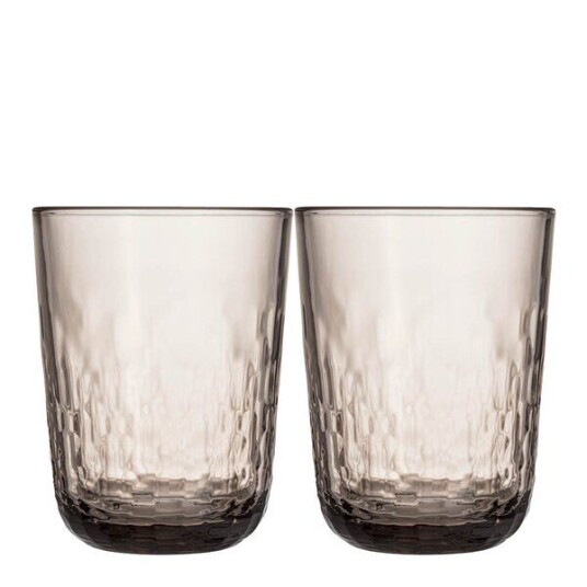 Arabia Mainio glass 40 cl 2 stk mocca
