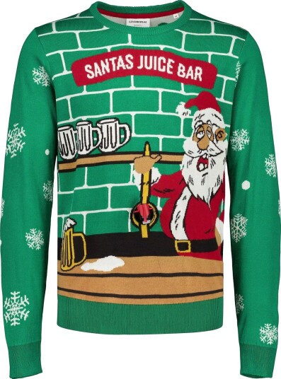 Lindbergh Interactive Xmas Knit - GREEN - S