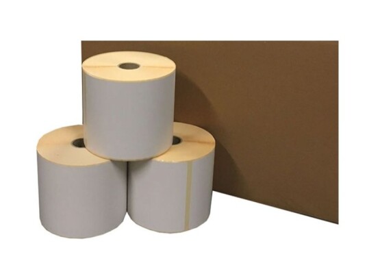 Capture Label 100X192 Mm Hvid, Til Direct Thermal Print, Uncoated, Permanent 350 Stk./Rulle - (18 Ruller Pr. Karton)