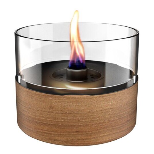 Tenderflame Café bordlampe 18 cm eik Tenderflame Café bordlampe 18 cm eik
