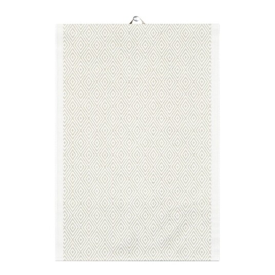 Ekelund Gåsöga kjøkkenhåndkle 50x70 cm beige
