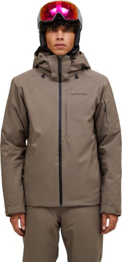 Peak Performance Isolert Skijakke Herre Maroon HIPE Stoff XL