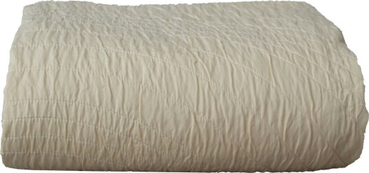 Sengeteppe Quiltet Natur 160x260 cm Sengeteppe Quiltet Natur 160x260 cm