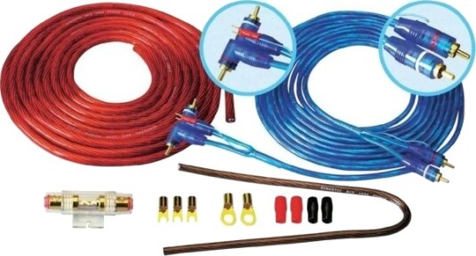 Sinustec Bcs 1600 Car Hi Fi Tilkoblingssett For Utgangsforsterkere 16 Mm² Sinustec Bcs 1600 Car Hi Fi Tilkoblingssett For Utgangsforsterkere 16 Mm²