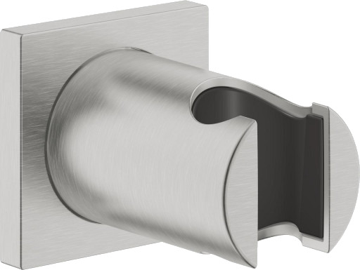 Grohe Rainshower dusjholder, børstet krom supersteel 50x50 mm rosette; projection 69 mm