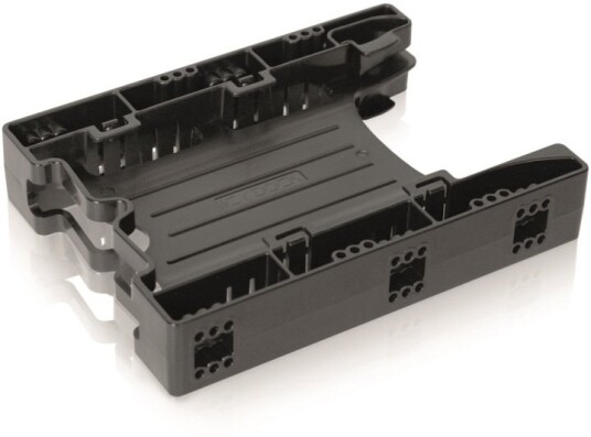 ICY DOCK EZ-FIT Lite Harddiskramme for 2x2,5" HDD i 3,5" plass - Svart
