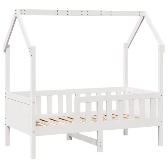 Barnesengeramme med skuffer 70x140 cm heltre furu
